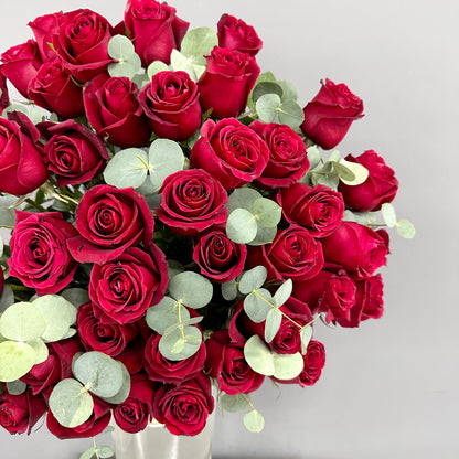 50 Kırmızı Gül